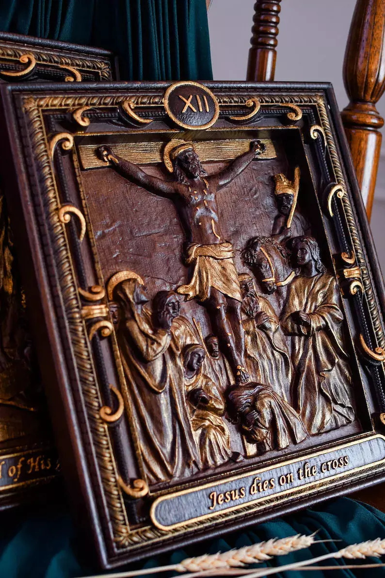 Fifth station of the Cross stl file Free 3D print model