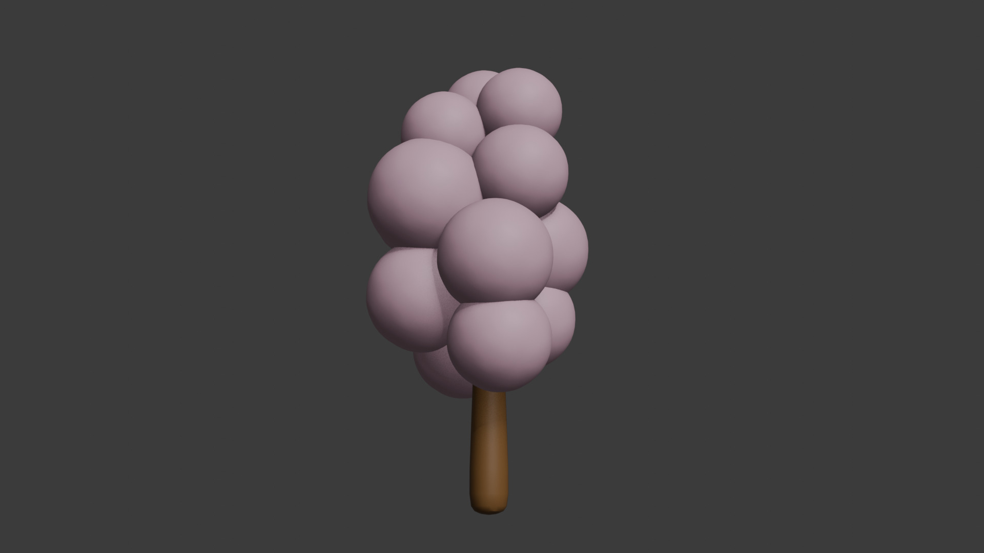 Trees Low-poly 3D model_4