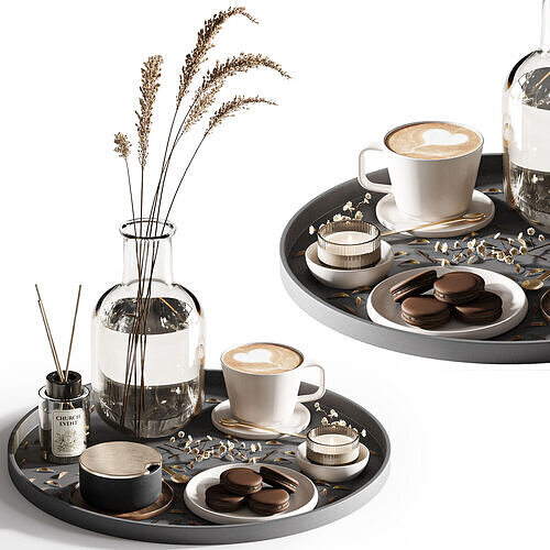 Decorative set22 3D model