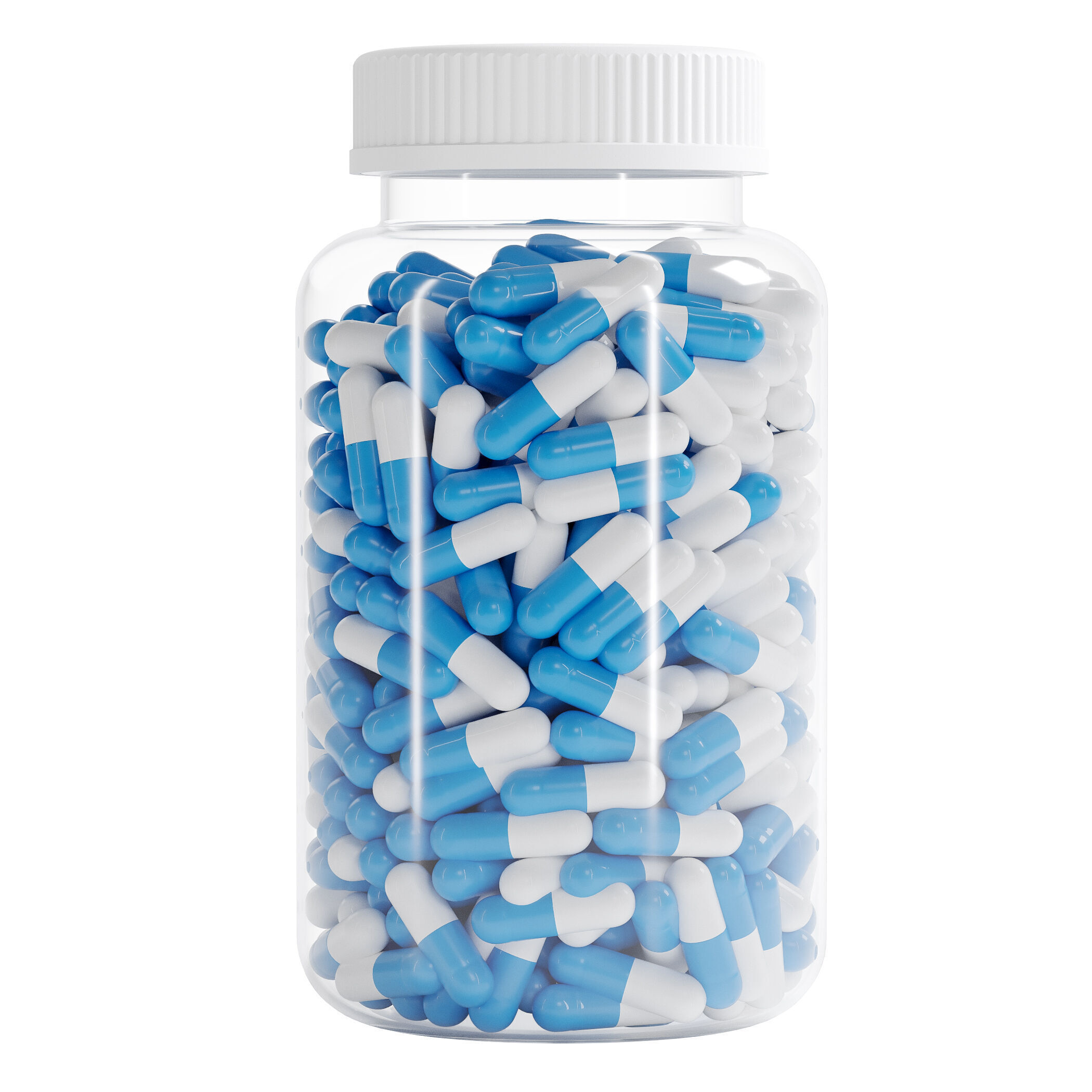 Pills Bottle  3D model_5