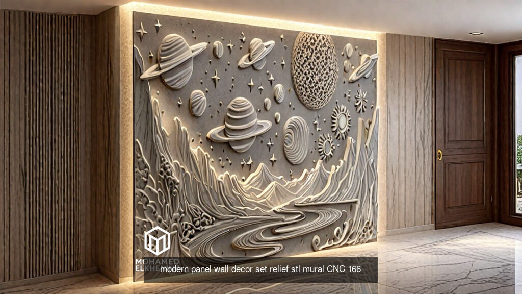 Sculpted Harmony 3D Wall Panel Collection Vol 2 _11