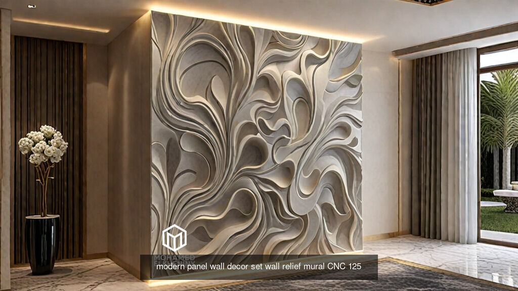 Sculpted Harmony 3D Wall Panel Collection Vol 2 _6