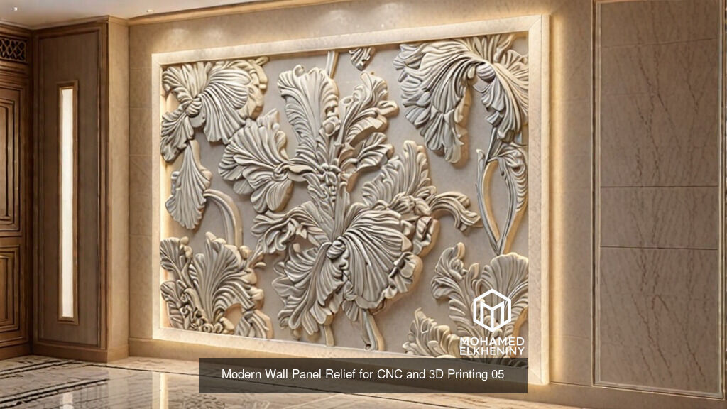 Sculpted Harmony 3D Wall Panel Collection Vol 2 _5