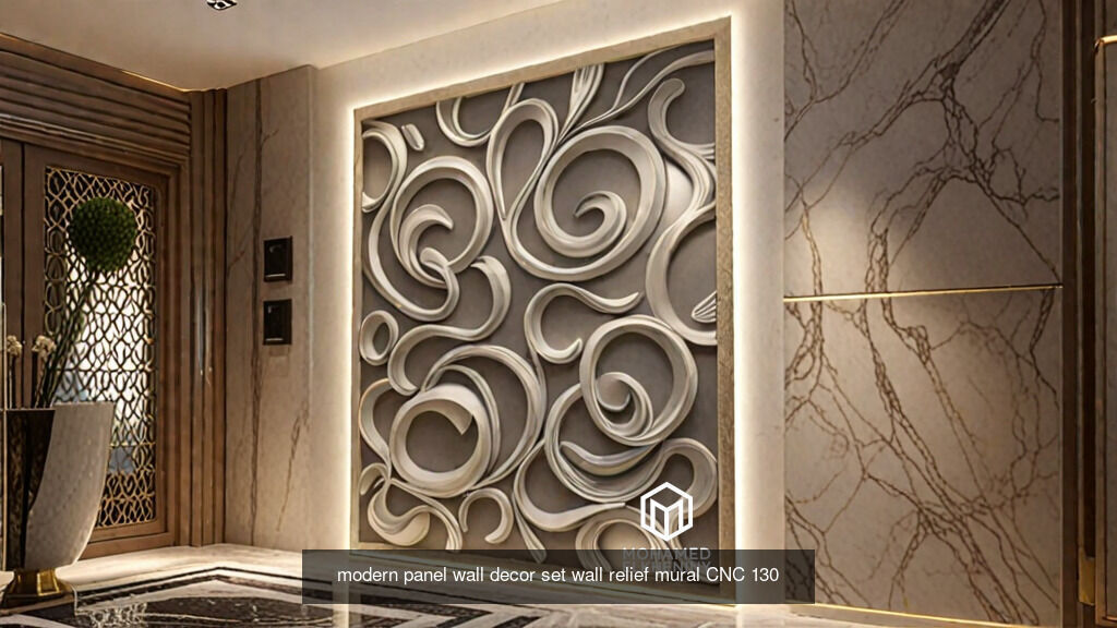 Sculpted Harmony 3D Wall Panel Collection Vol 2 _7
