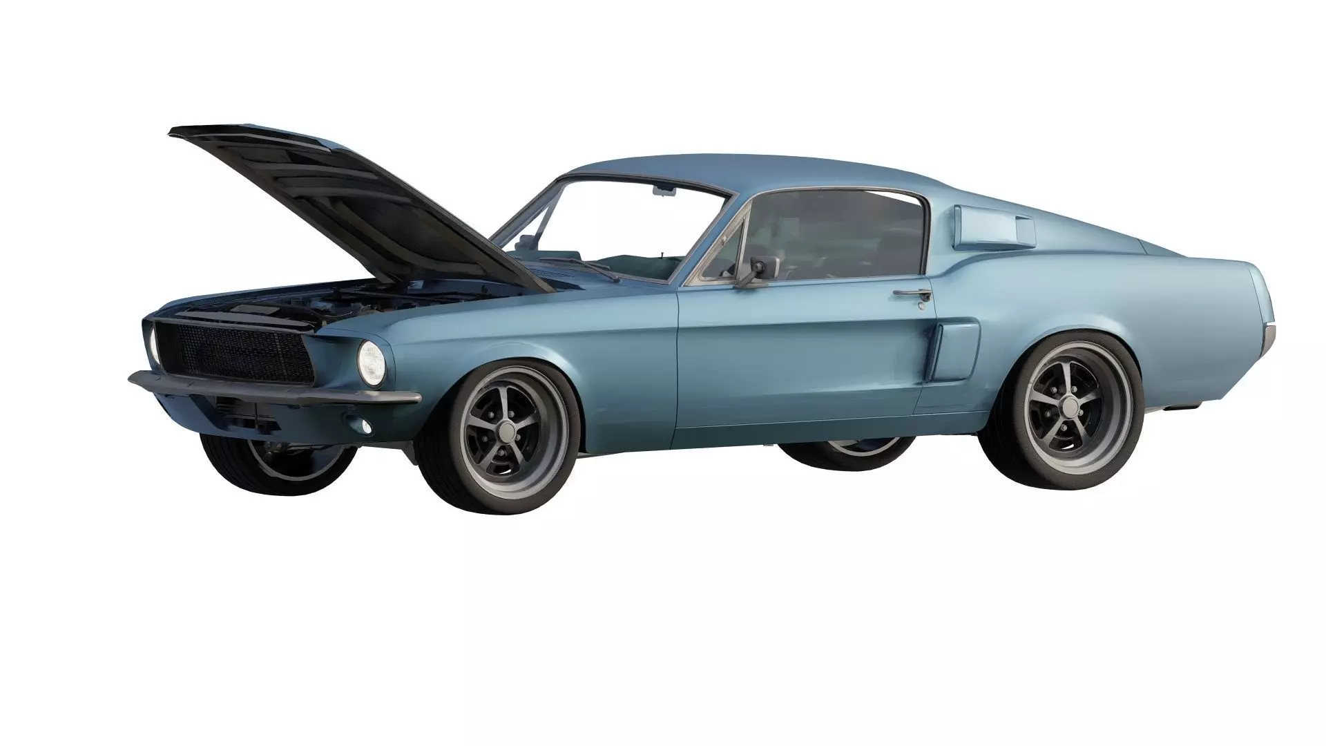FORD MUSTANG 1960s 3D model