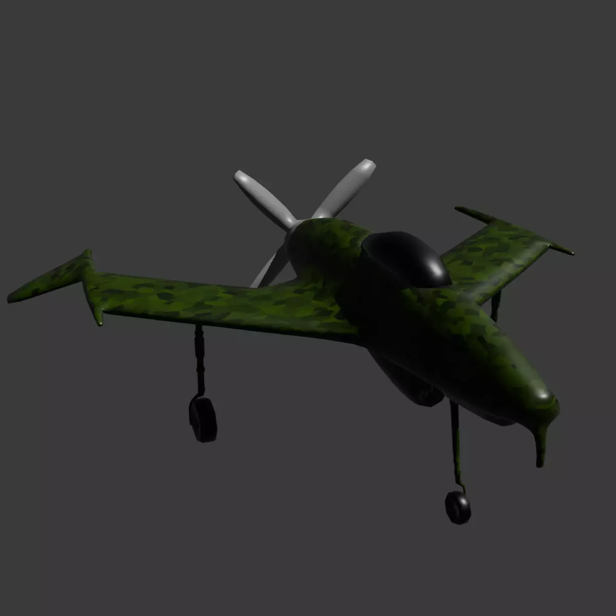 Airplane 3D model_0
