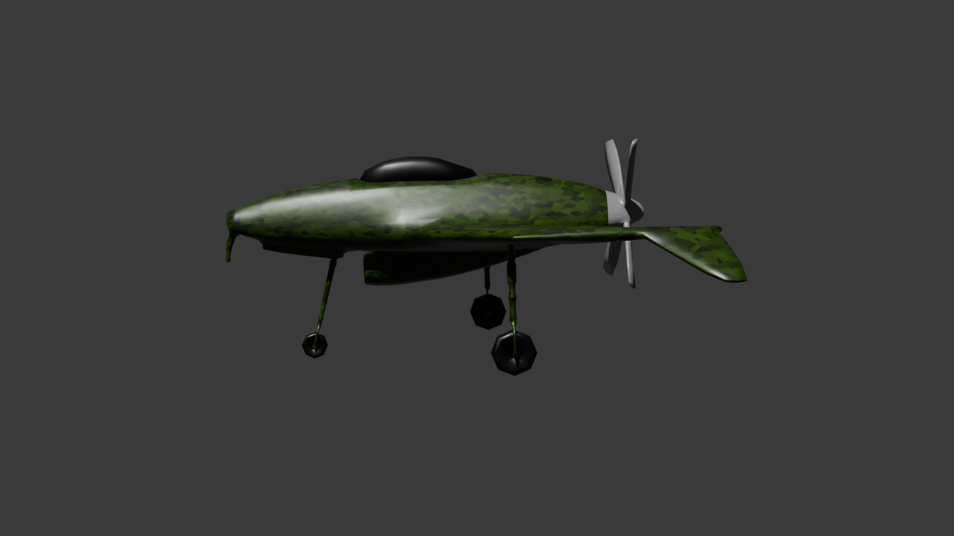 Airplane 3D model_3