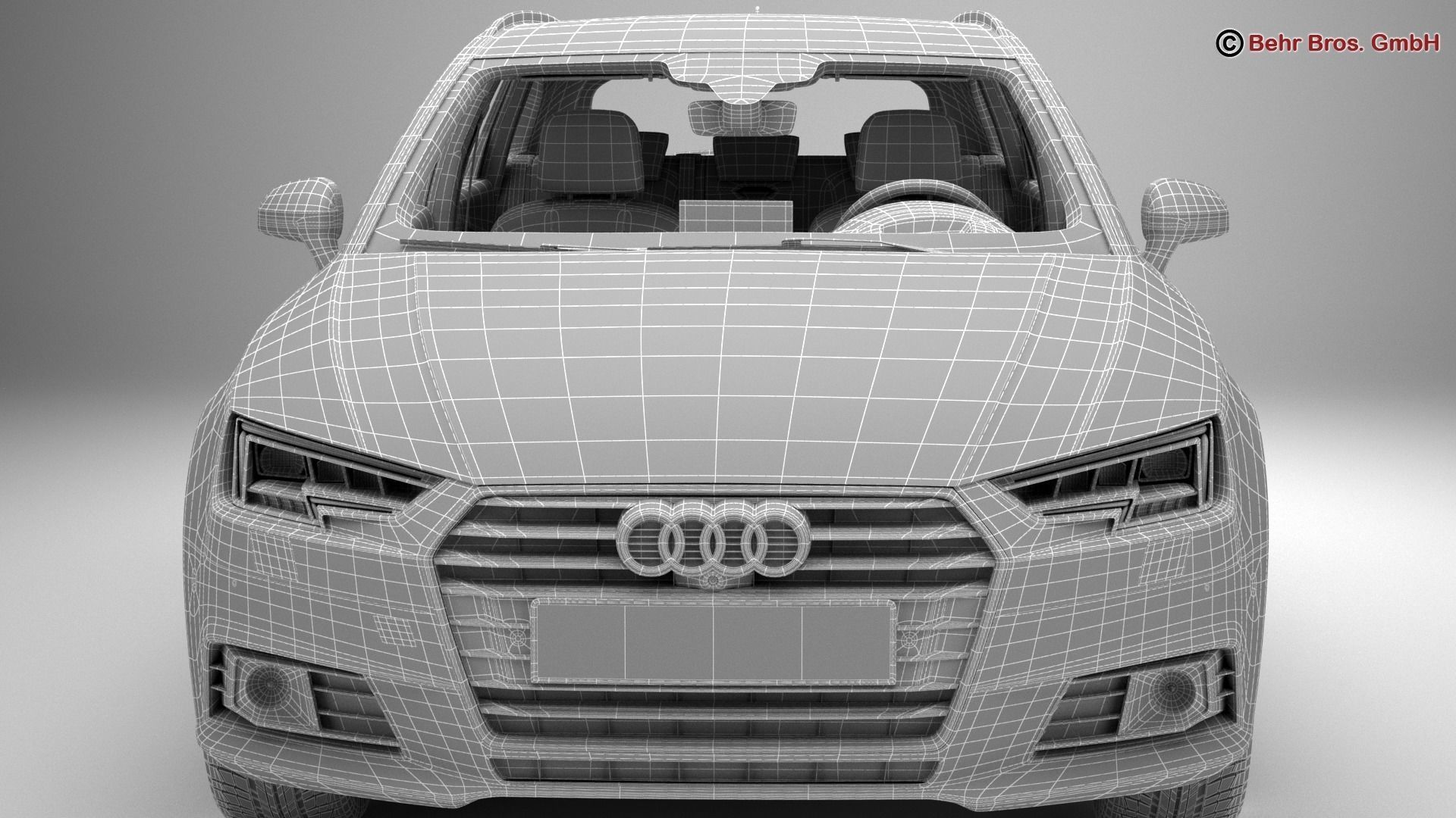 Audi A4 Avant 2016 3D model_21