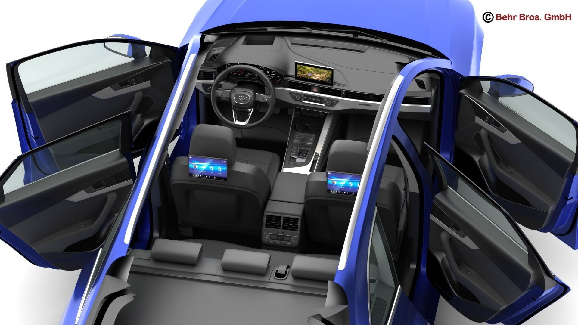 Audi A4 Avant 2016 3D model_12