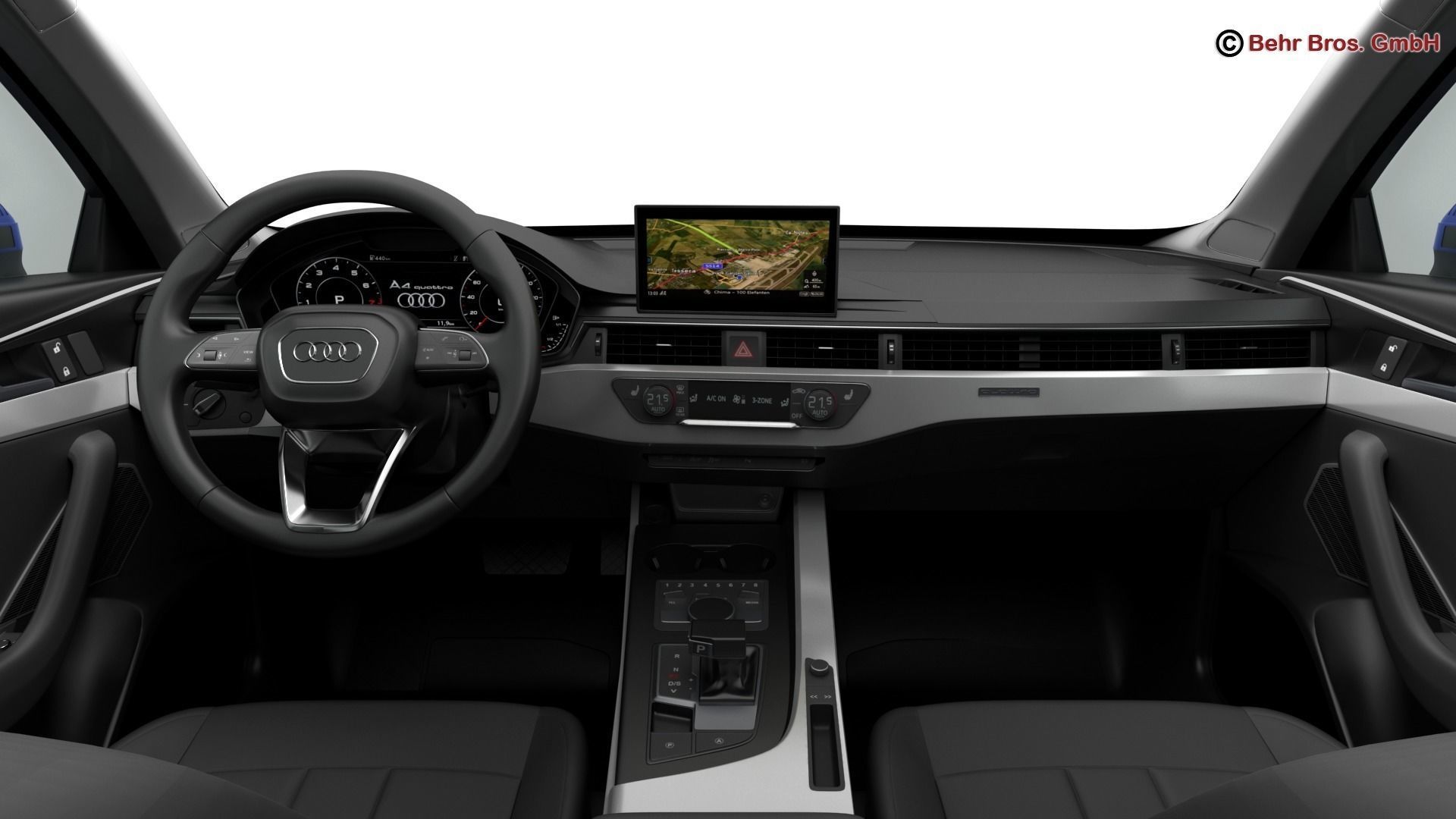 Audi A4 Avant 2016 3D model_13