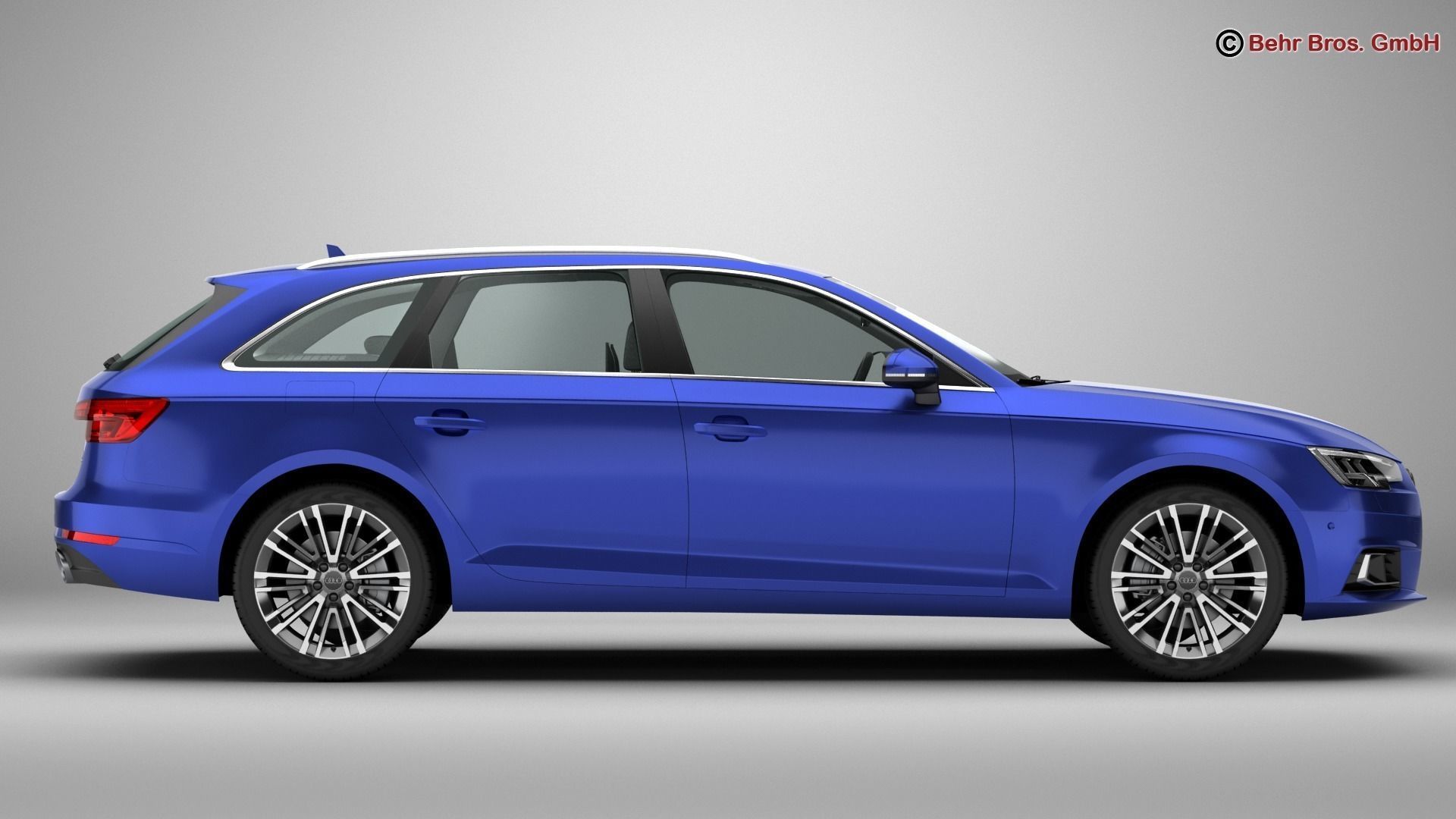 Audi A4 Avant 2016 3D model_5