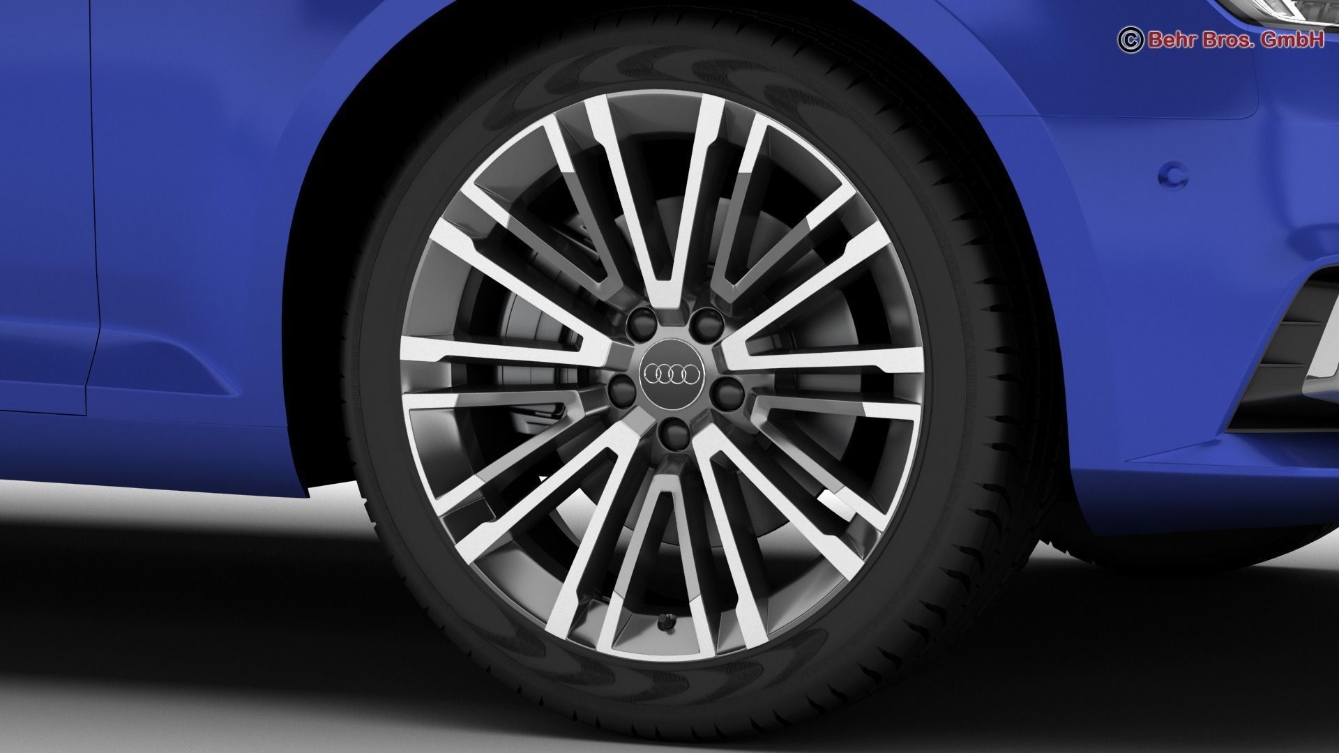 Audi A4 Avant 2016 3D model_8