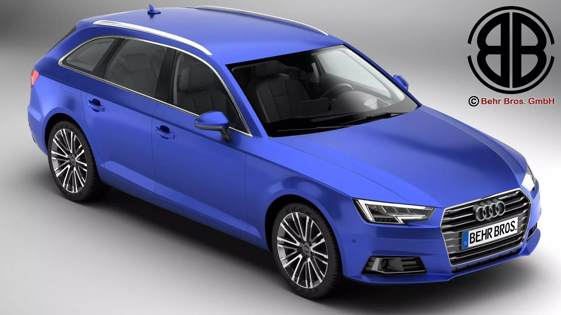 Audi A4 Avant 2016 3D model_0