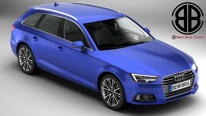 Audi A4 Avant 2016 3D model