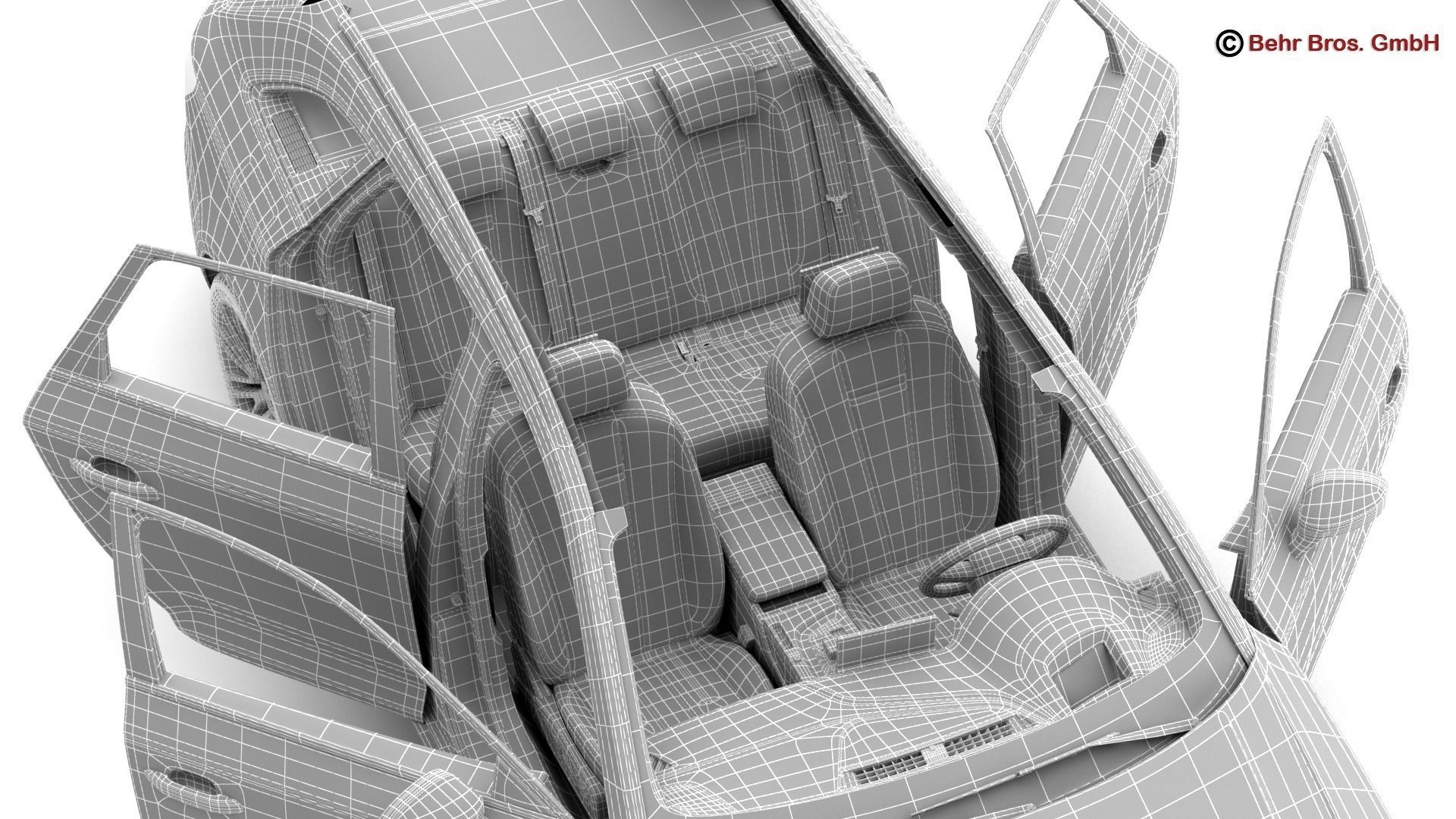 Audi A4 Avant 2016 3D model_26