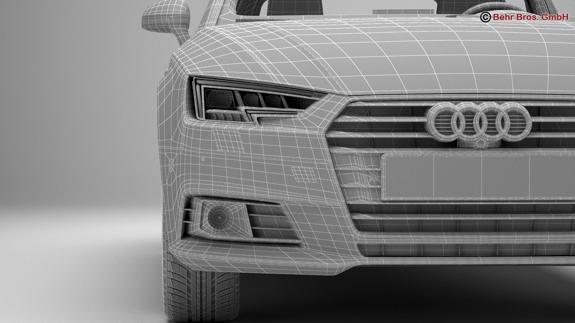 Audi A4 Avant 2016 3D model_22