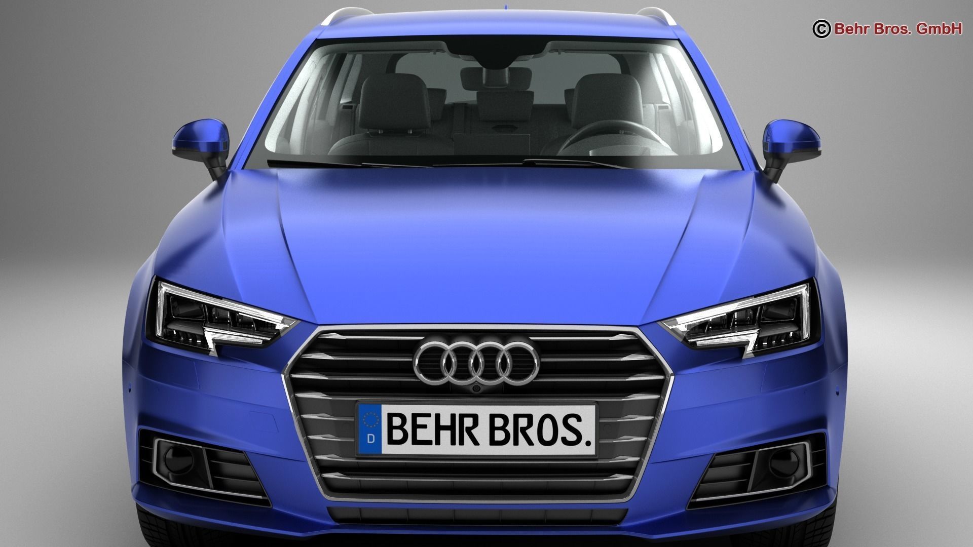 Audi A4 Avant 2016 3D model_6