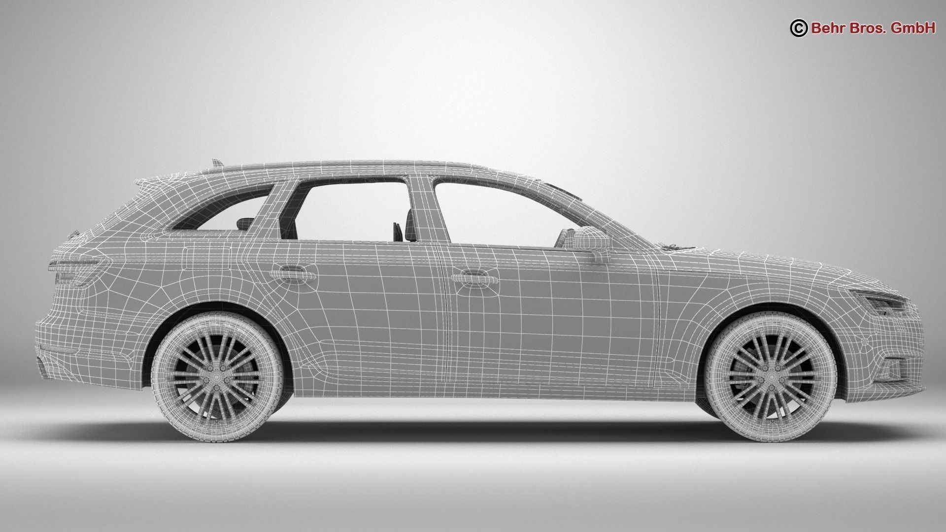 Audi A4 Avant 2016 3D model_20