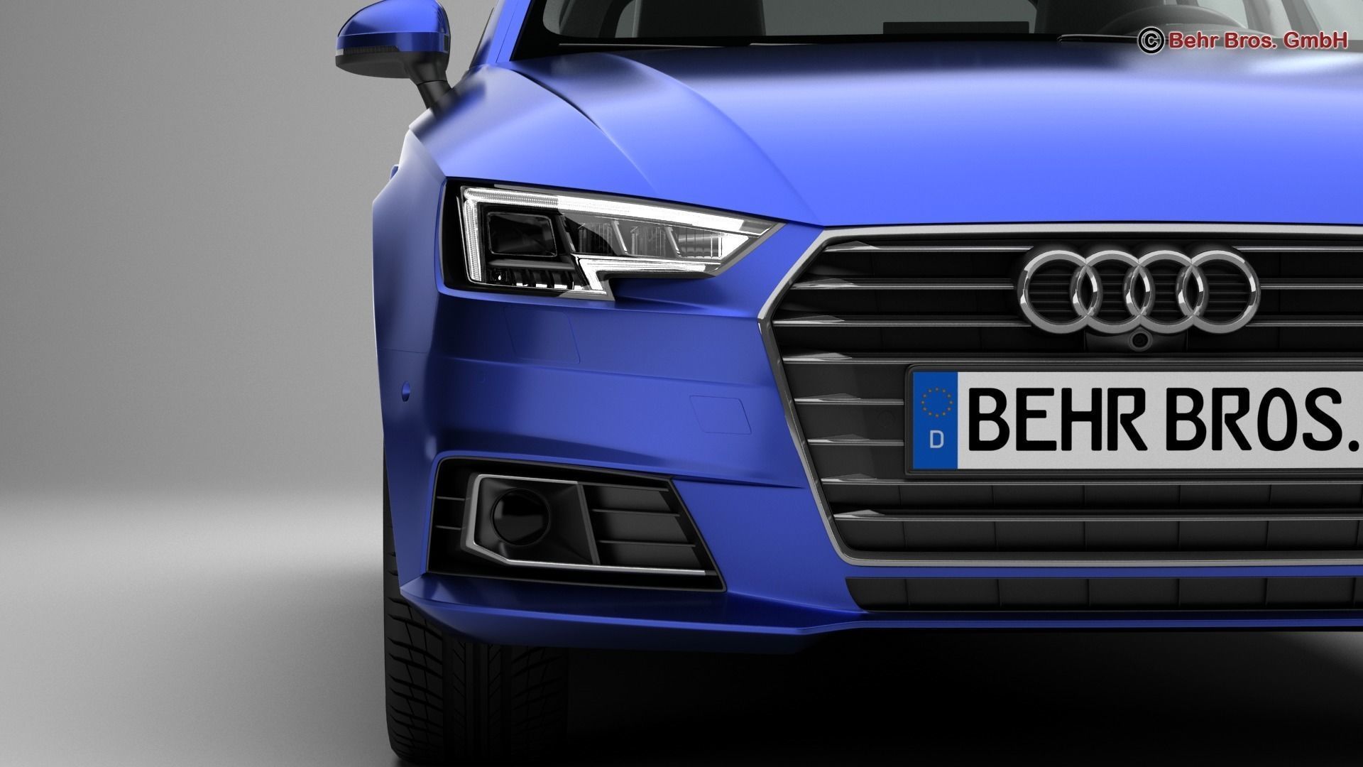 Audi A4 Avant 2016 3D model_7