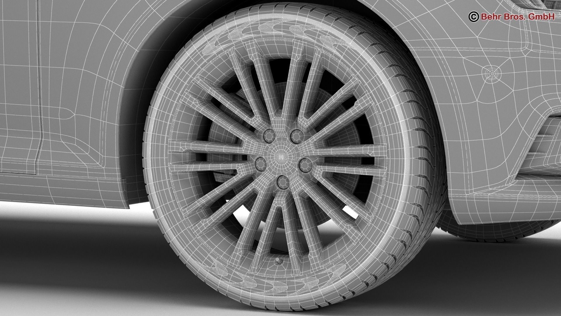 Audi A4 Avant 2016 3D model_23