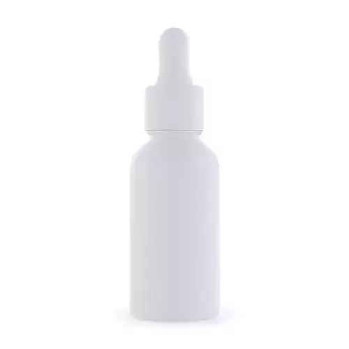 Dropper Bottle with Rubber Bulb 3D Model