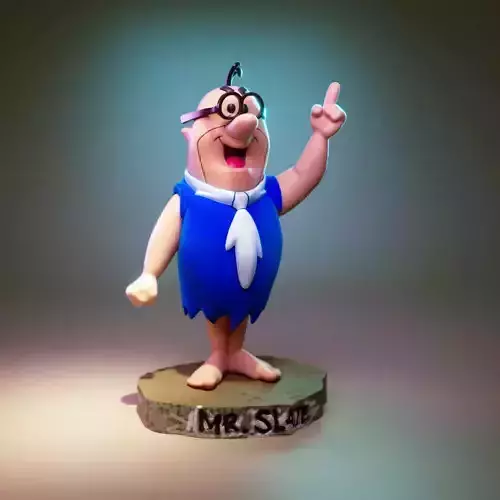 Mr Slate -  The Flintstones 3D print model