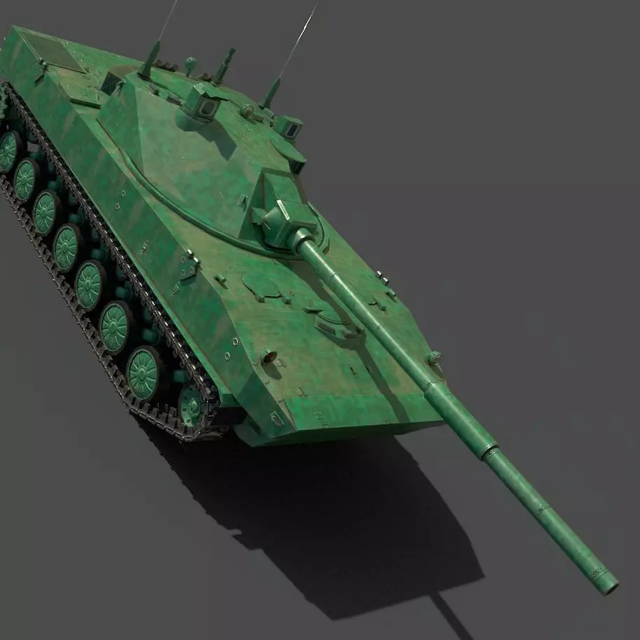 Sprut SD Light Tank Free low-poly 3D model