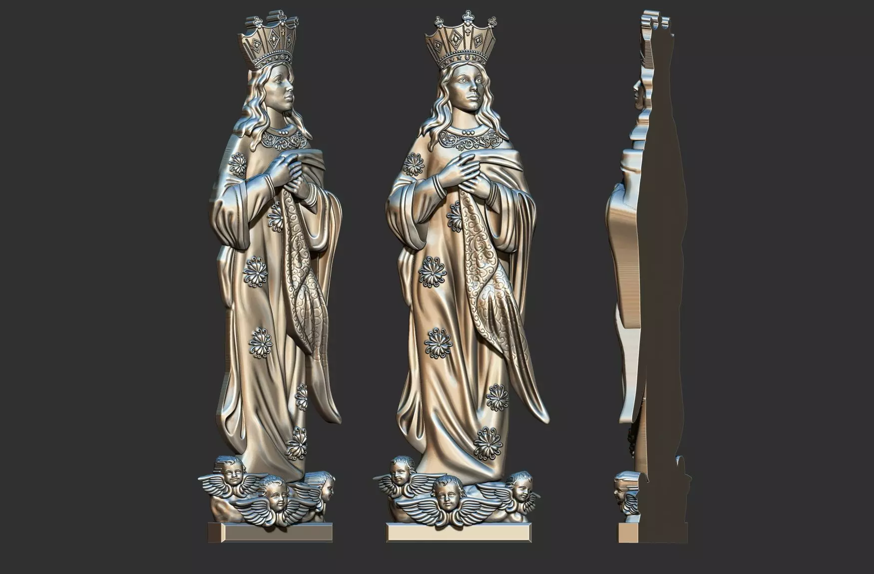 Our Lady of the Immaculate Conception - Imaculada Conceicao 3D print model_0