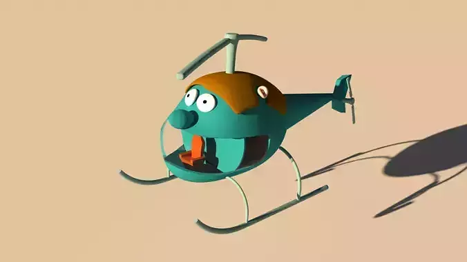 Family guy Petercopter 3D model
