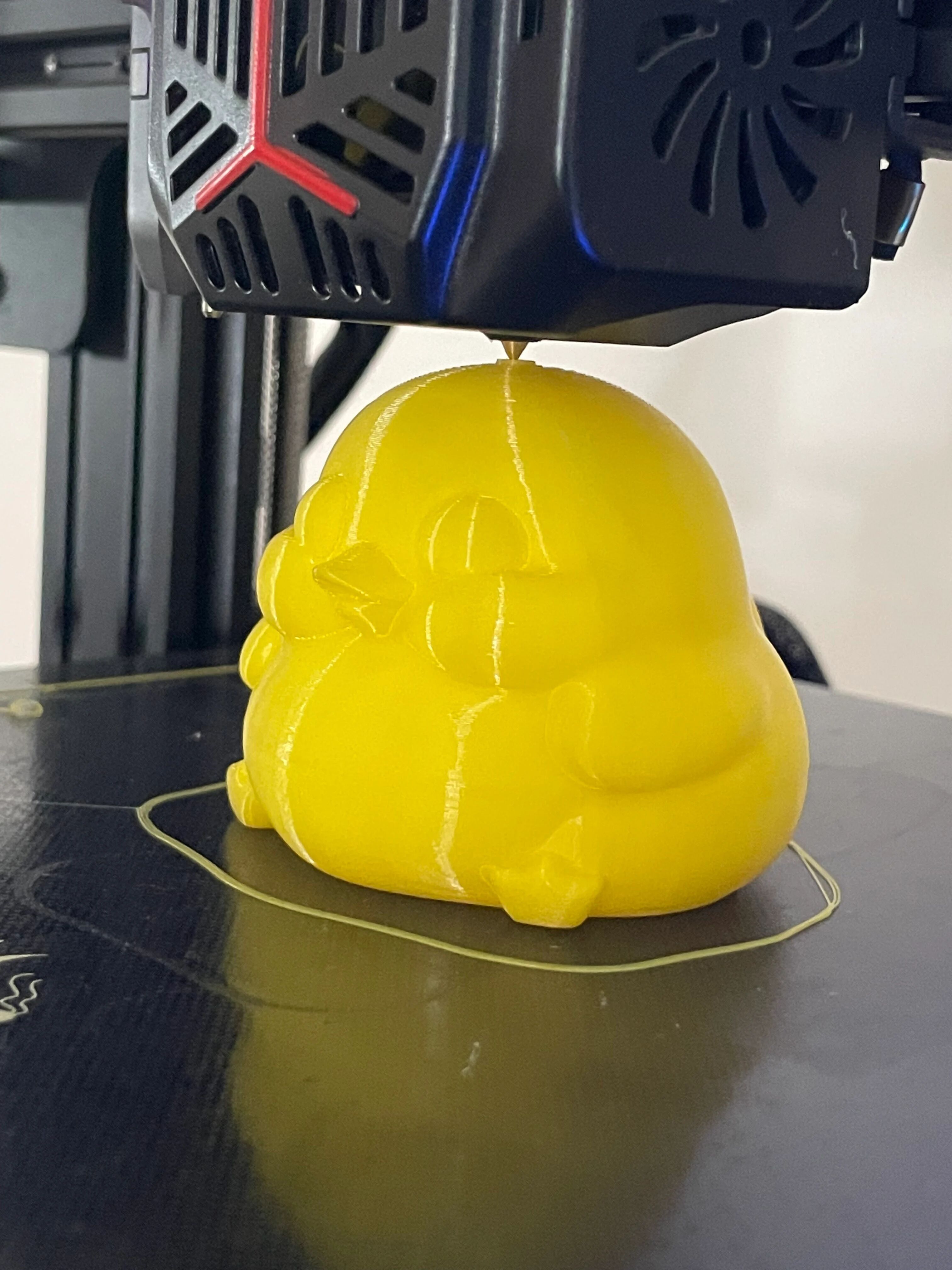 Duck Figurine 3D print model_7