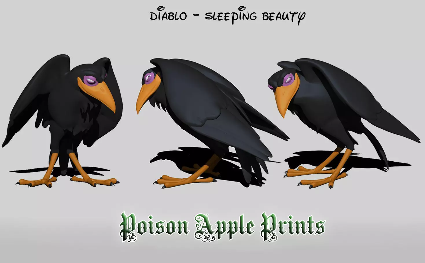 Diablo Character Model - Sleeping Beauty 3D print model_0