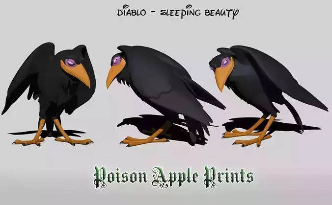Diablo Character Model - Sleeping Beauty