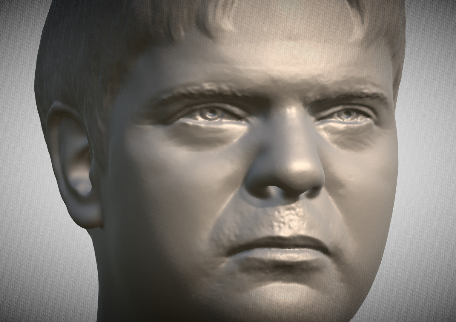 Dwight Schrute from The Office bust 3D print model_10