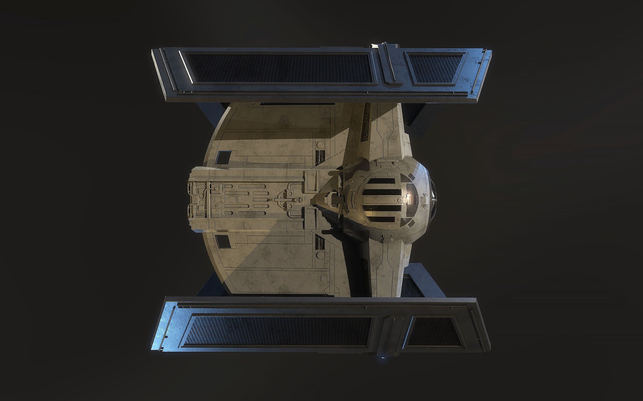 Darth Vader Tie 3D model_3