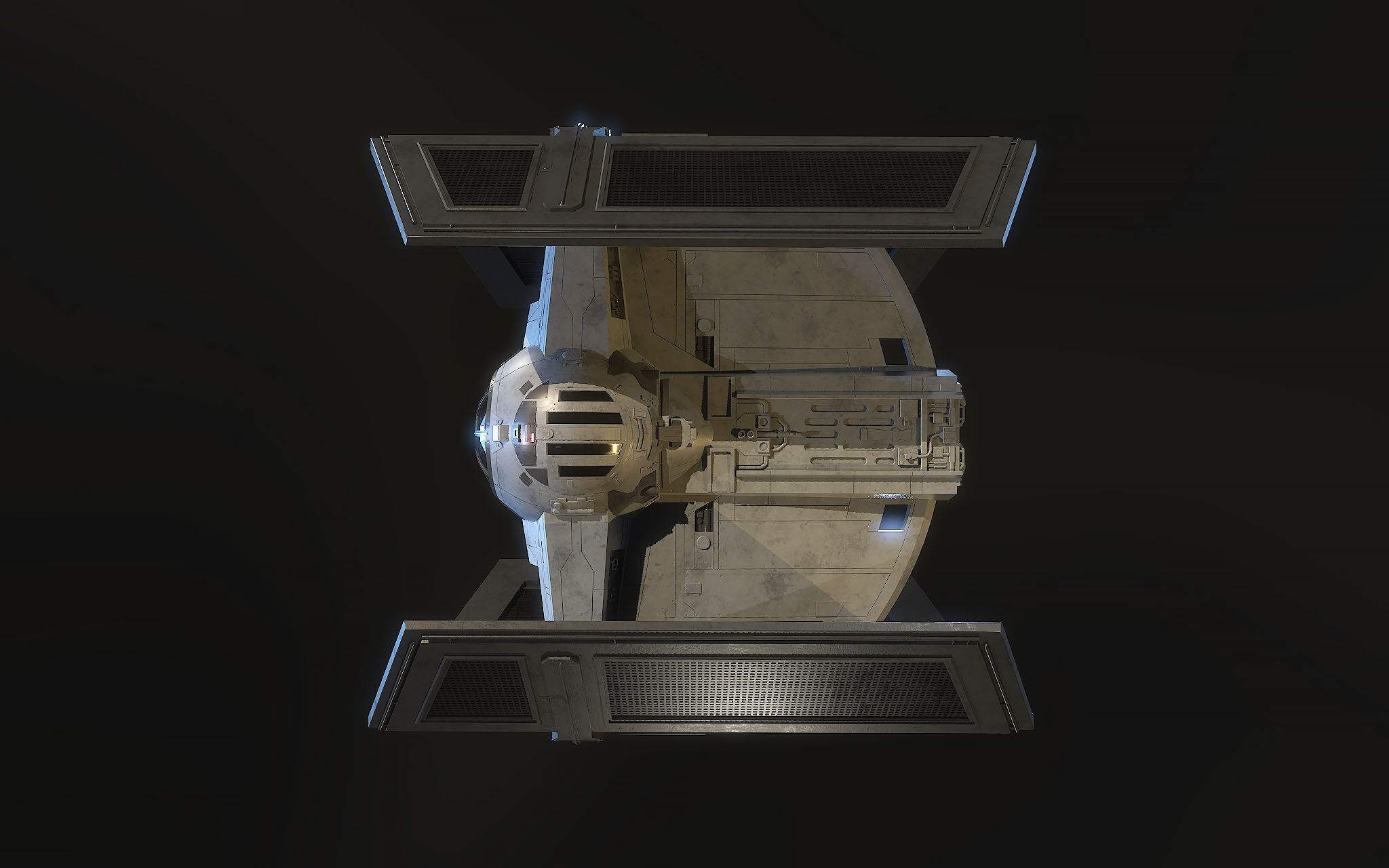 Darth Vader Tie 3D model_6