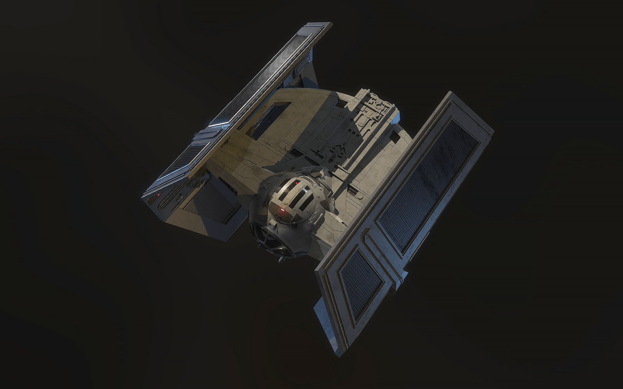 Darth Vader Tie 3D model_7