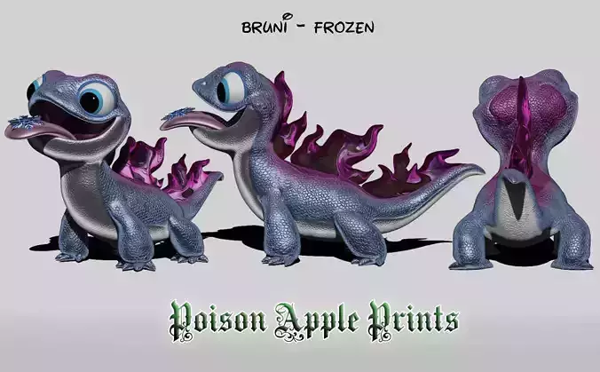 Bruni Character Model - Frozen