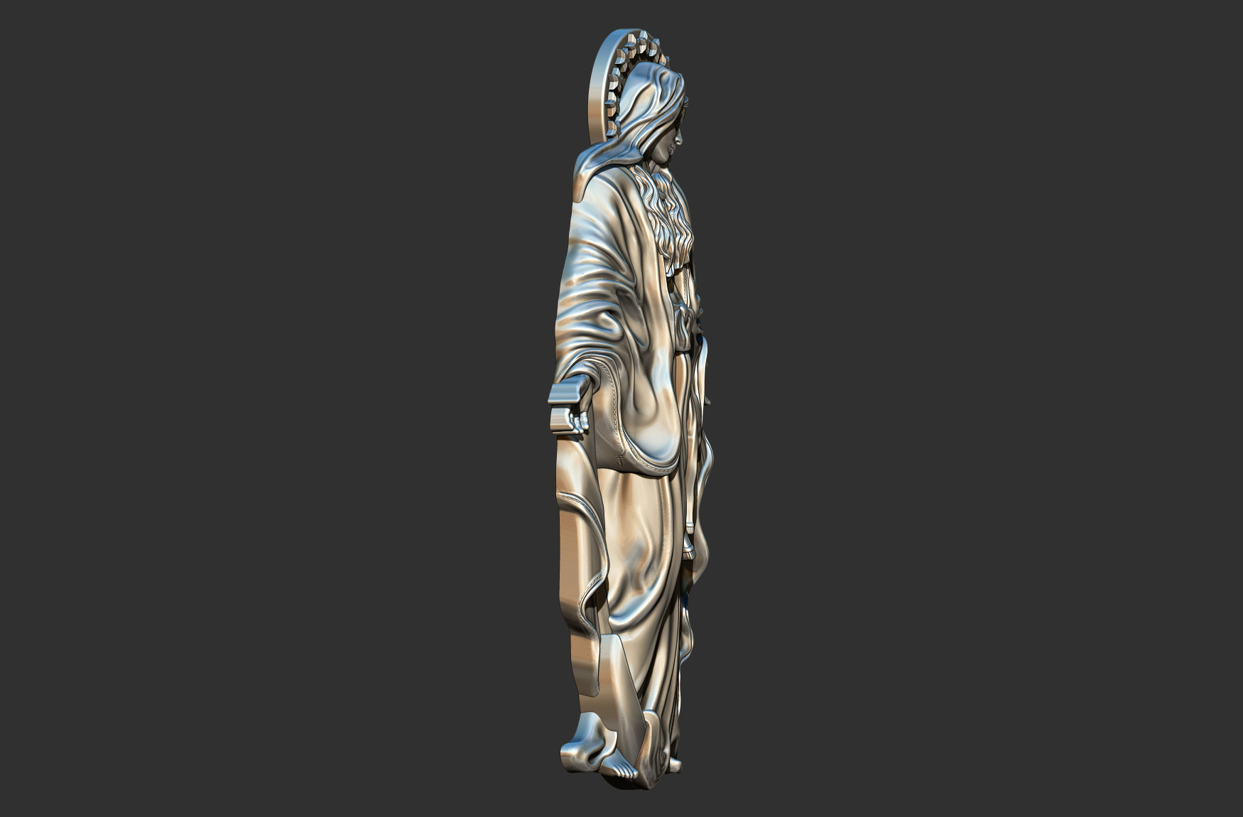 Immaculate Conception - Imaculada Conceicao 3D print model_5