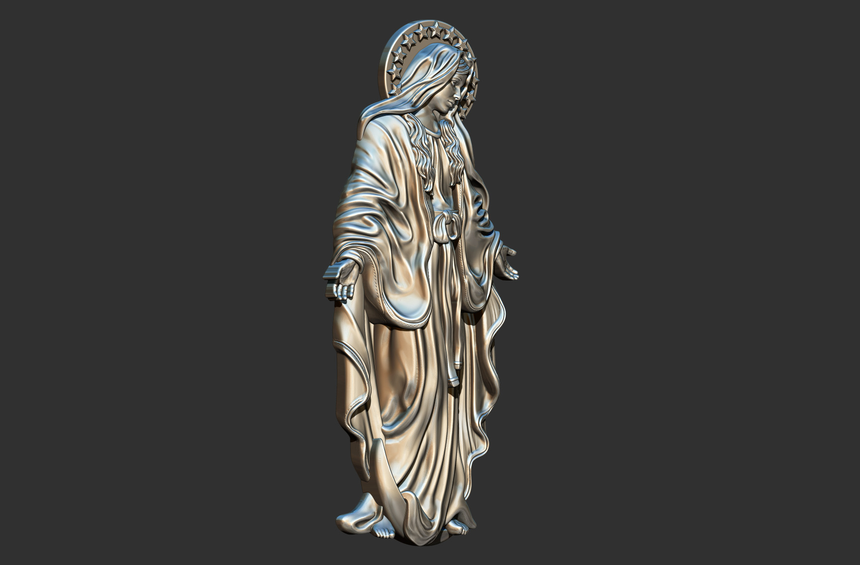 Immaculate Conception - Imaculada Conceicao 3D print model_2