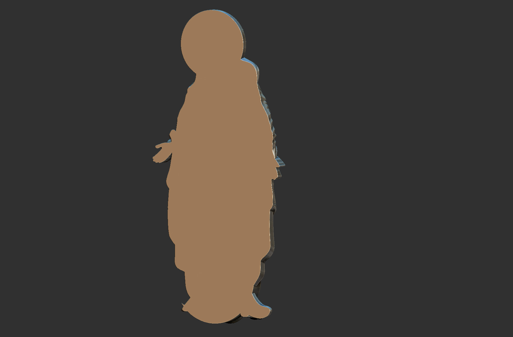 Immaculate Conception - Imaculada Conceicao 3D print model_7