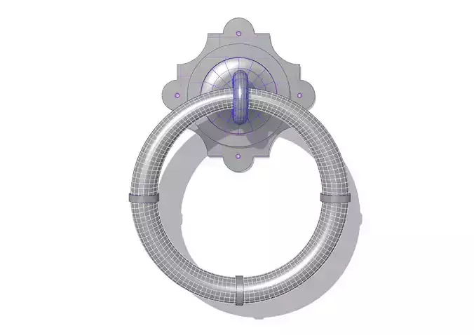 Door Knocker 3D print model