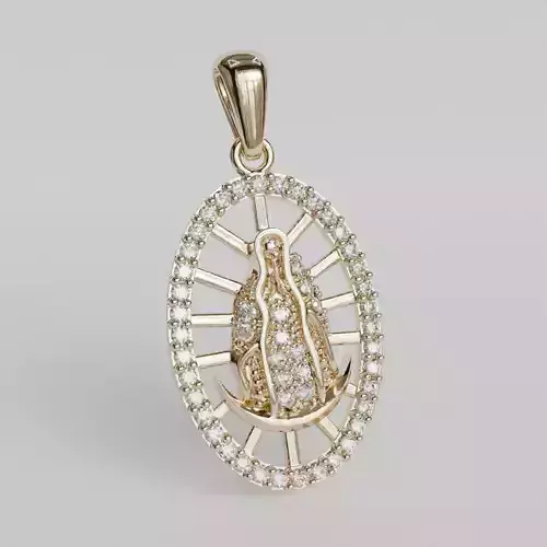 Guadalupe pendant