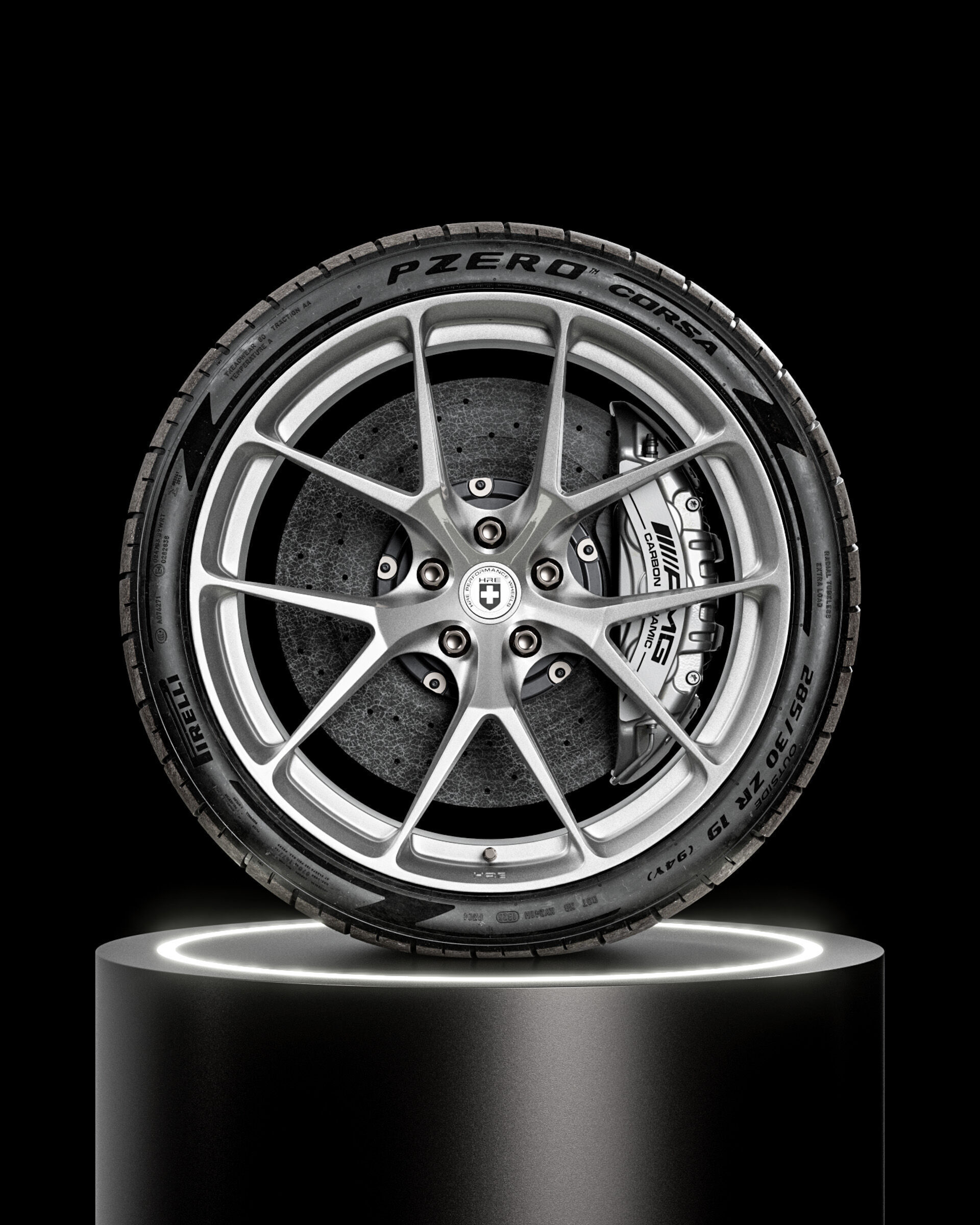 Pirelli P ZERO CORSA  285 30 R19 3D model_7
