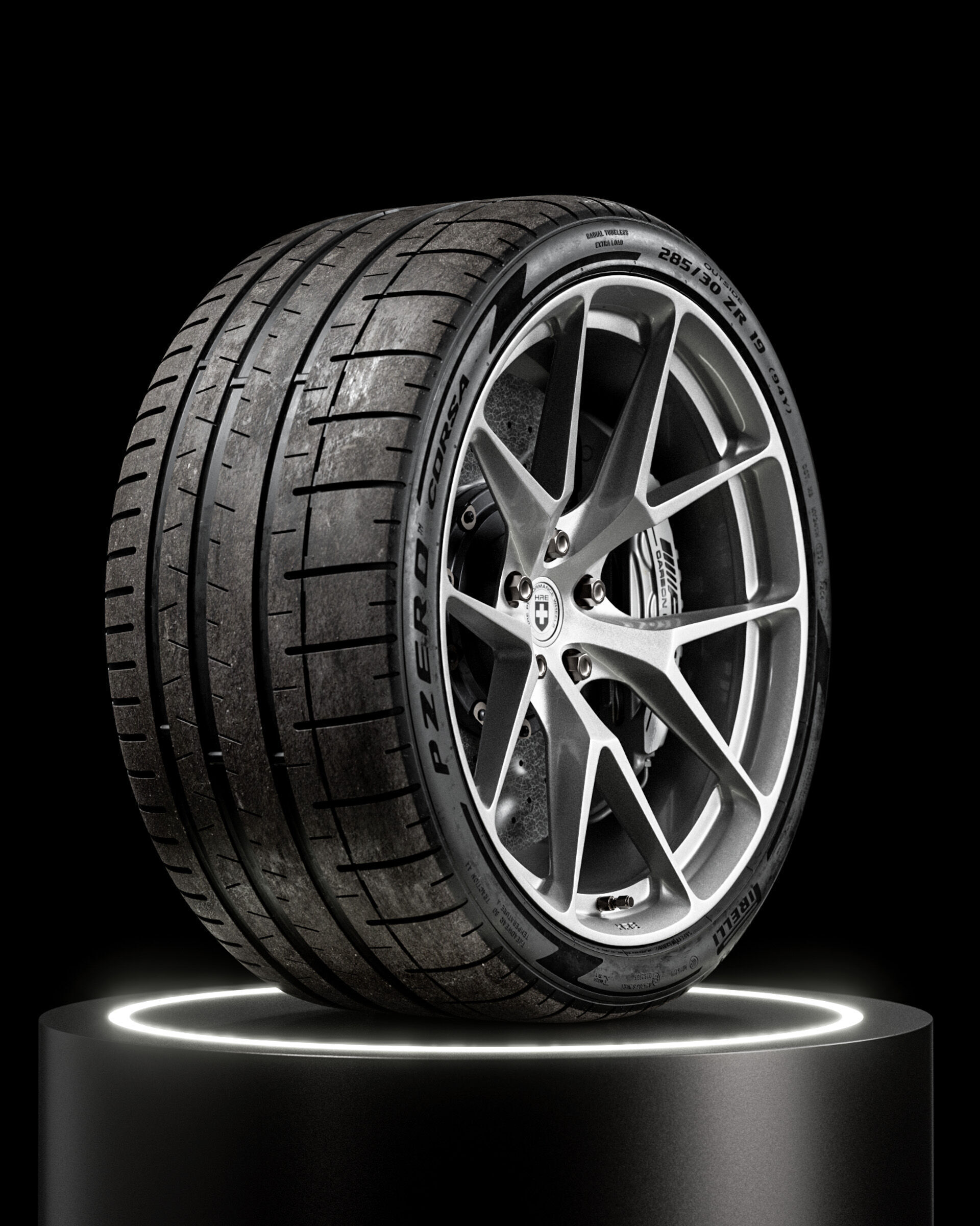 Pirelli P ZERO CORSA  285 30 R19 3D model_5