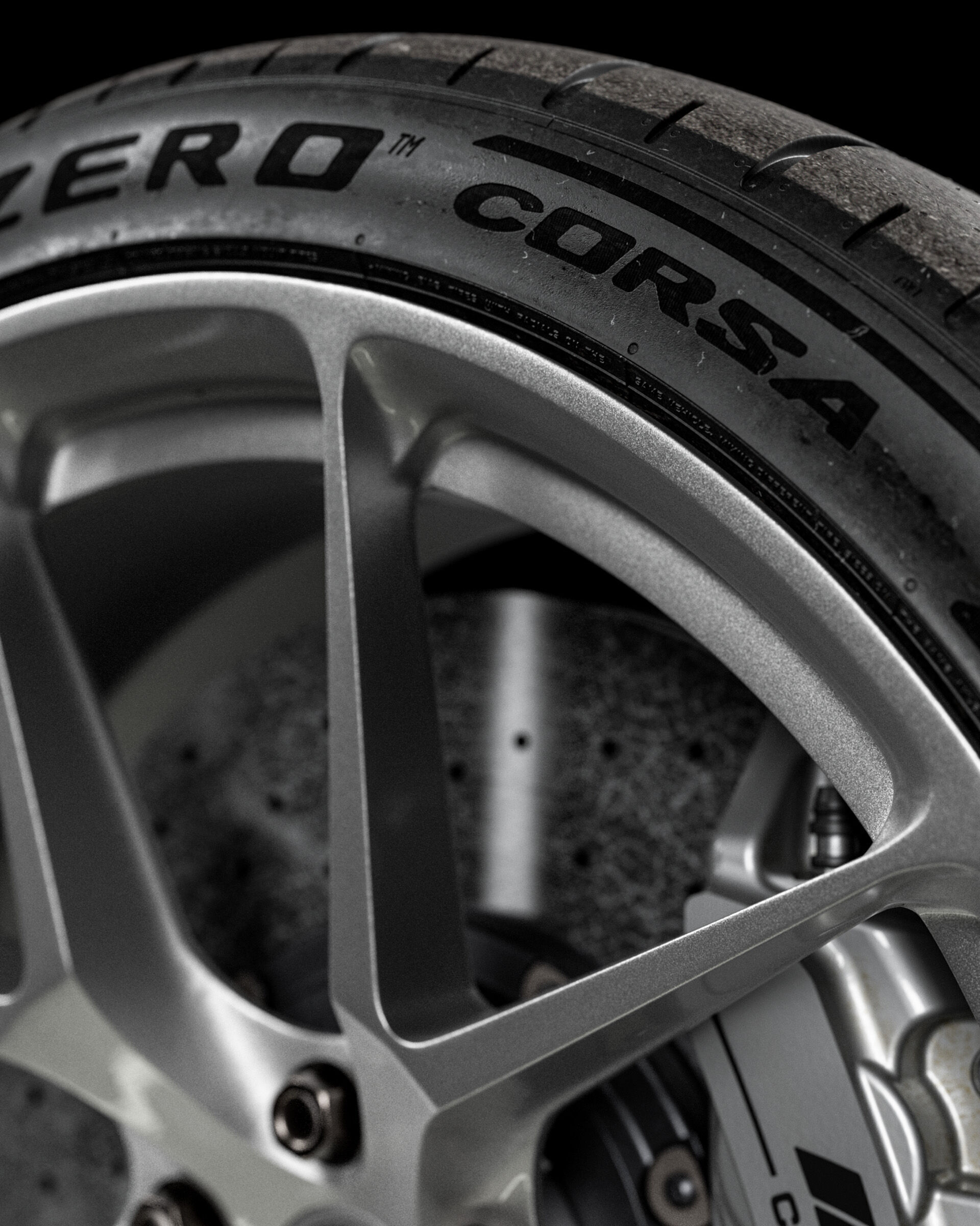 Pirelli P ZERO CORSA  285 30 R19 3D model_2