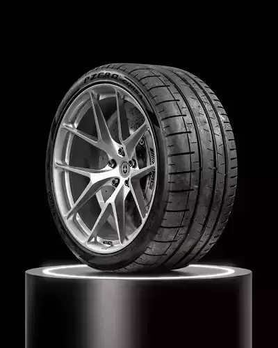 Pirelli P ZERO CORSA  285 30 R19 3D model