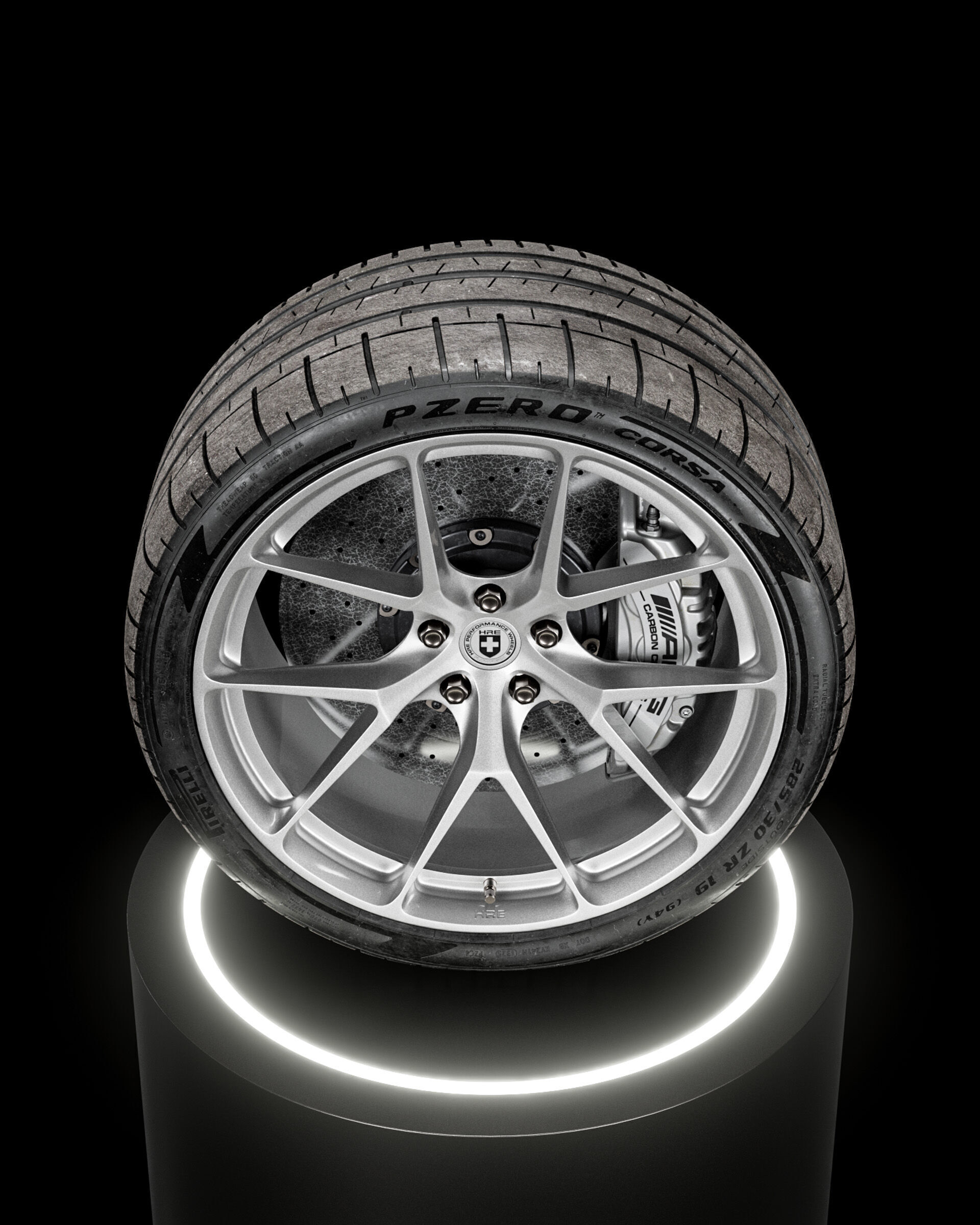Pirelli P ZERO CORSA  285 30 R19 3D model_8