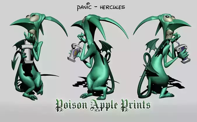 Panic Character Model - Hercules 