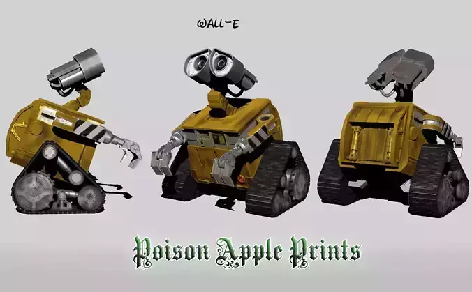Wall E Character Model - Wall E 