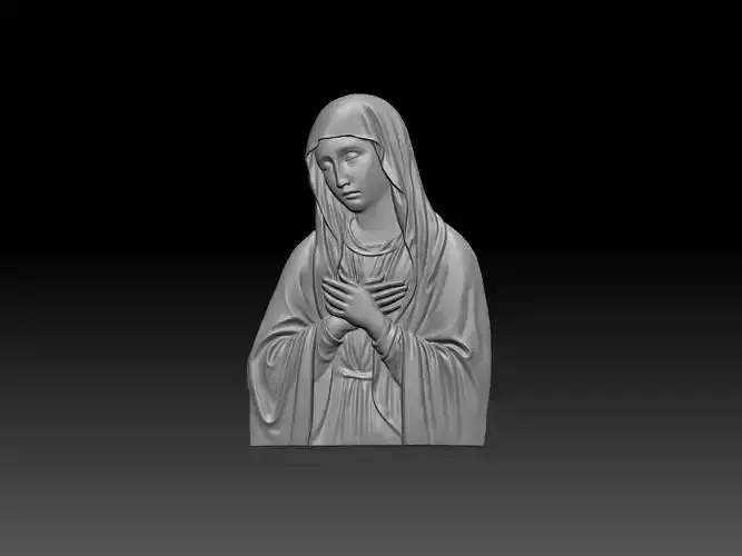 Our Lady Virgin Mary Portrait